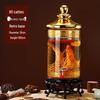 ZISIZ Thickened Glass Fermentation Jar with Faucet & Base