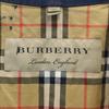 BURBERRY made in Italy Stainless collar coat 50 Navy Men's Used