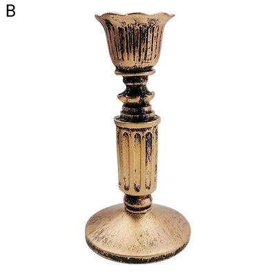 High-quality Candle Holder Exquisite Resin Retro
