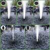 Solar Fountain Pump Bird Bath Fountain Garden Outdoor Water Pool Pond Floating Decor With 5 Nozzles Solar Panel