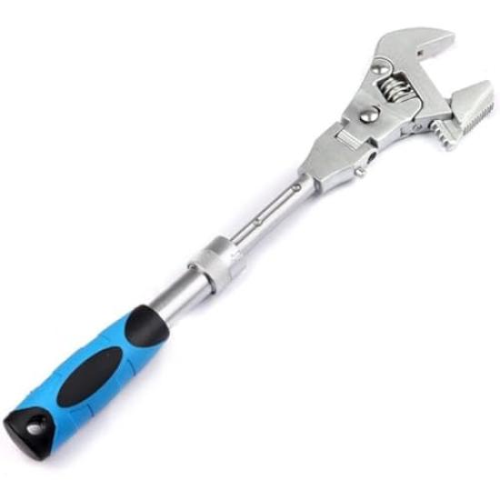 

Mearrineser Torque Portable Torque Nut Repair Hand Tool with Folding Shake Head and Retractable Shake Head for Home Air Conditioning and Water for Air