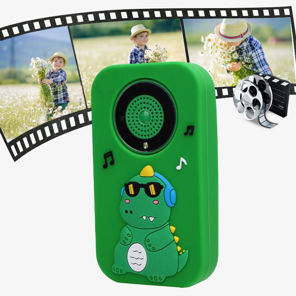 1080P HD Camera for Toddler 2.4 Inch Screen Autofocus Cute Cartoon MP3 Video Selfie Camera for Xmas Birthday Gifts