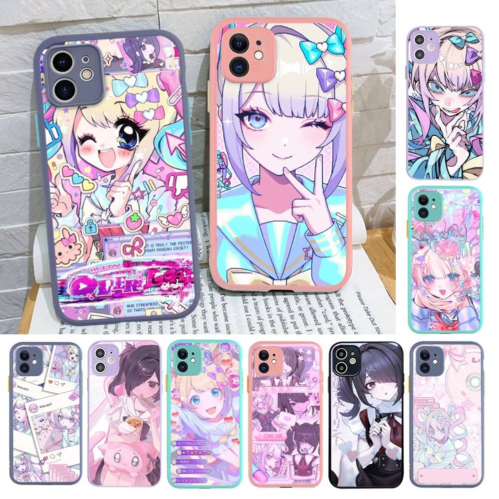 Needy Girl Overdose Game Cute Girl Phone Case For IPhone 13 12 X XS MAX Pro Max 16 15 11 14 Pro Max Shockproof Matte Cover