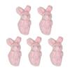 5Pcs Mini Soft Plush Bunny Joint Rabbit Doll Decoration for House Plush Mini Toy Stuffed Bunny Doll Bunny Figure Toy