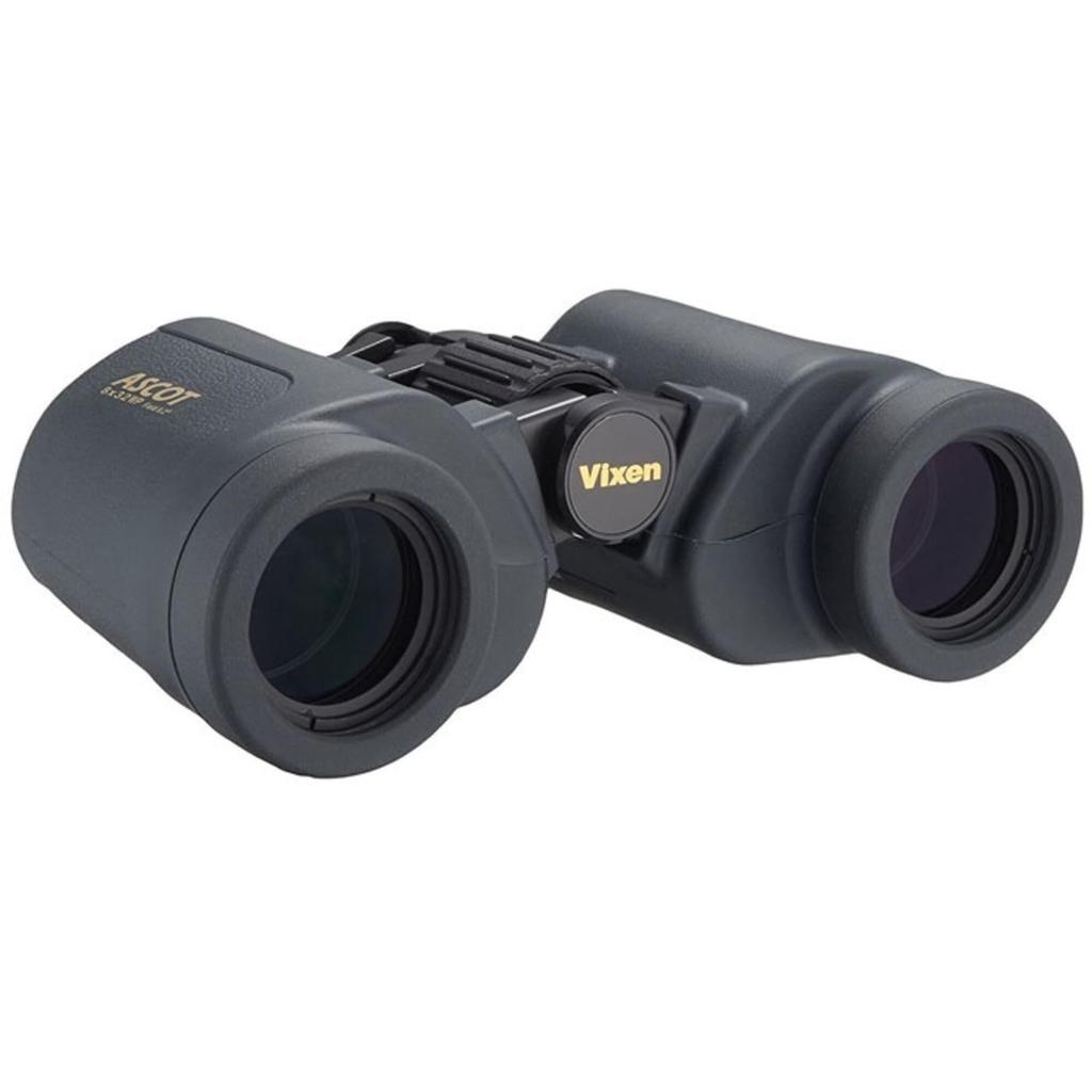 Vixen Ascot Binoculars ZR 8x32WP(W) Porro Prism Waterproof Wide Angle High Eye Point Black 1560-09