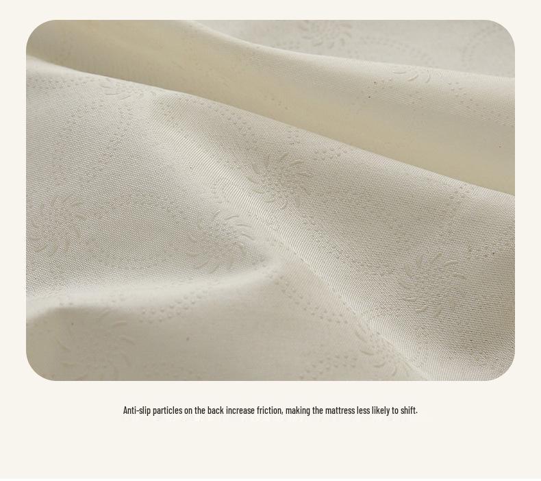 Class A 100% Cotton Zippered Mattress Protector for Student Dormitory - Single Bed, Dustproof Pure Cotton Cover.