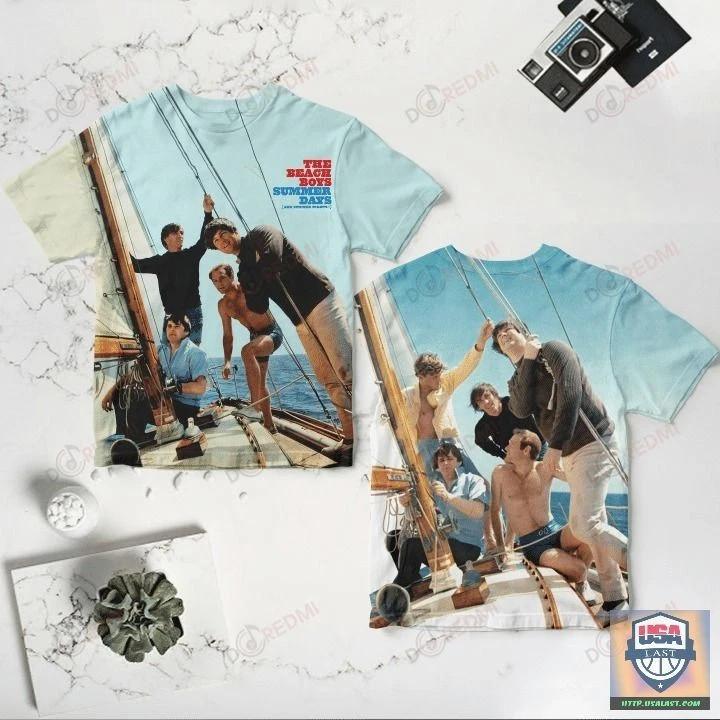 The Beach Boys Summer Days Album Cover Polyester T Shirt Full Size S-5XL Unisex T-Shirt S