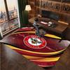 Brentford Football Print Crystal Velvet Rug, Comfortable Water Absorbent Non Slip Indoor Floor Carpet
