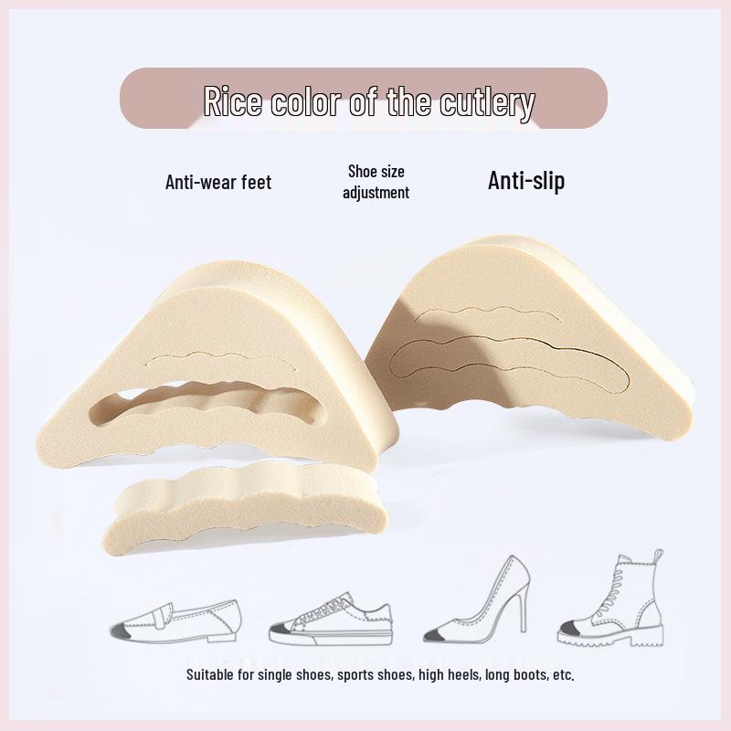 

Наполнитель для носка Полустелька: Преобразовать Большой в Маленький - Передняя часть стопы Противоскользящая подушечка для высоких каблуков