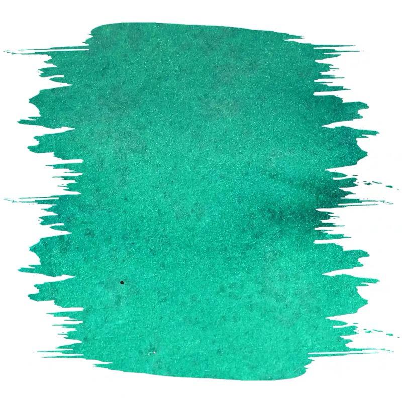 Diamine Shimmering Fountain Pen Ink - Beijing Hangzhou Blue, Non-Gold, 15ml, Popular Colors Collection.