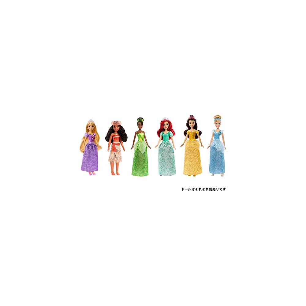 Mattel Disney Disney Princess Ariel Doll 100th Anniversary Celebration Dress-Up Toy for Ages 3 and Up