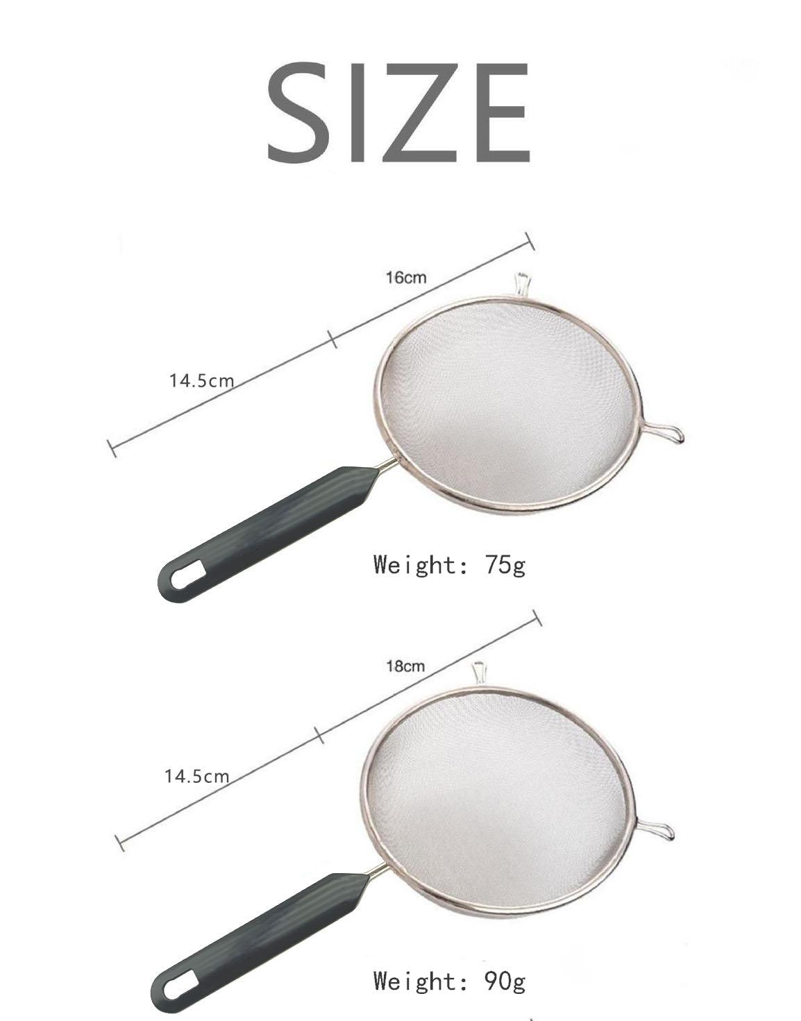 Stainless Steel Tools New Metal Strainer Filter Oil Mesh Skimmer Flour Sifter Kitchen Products