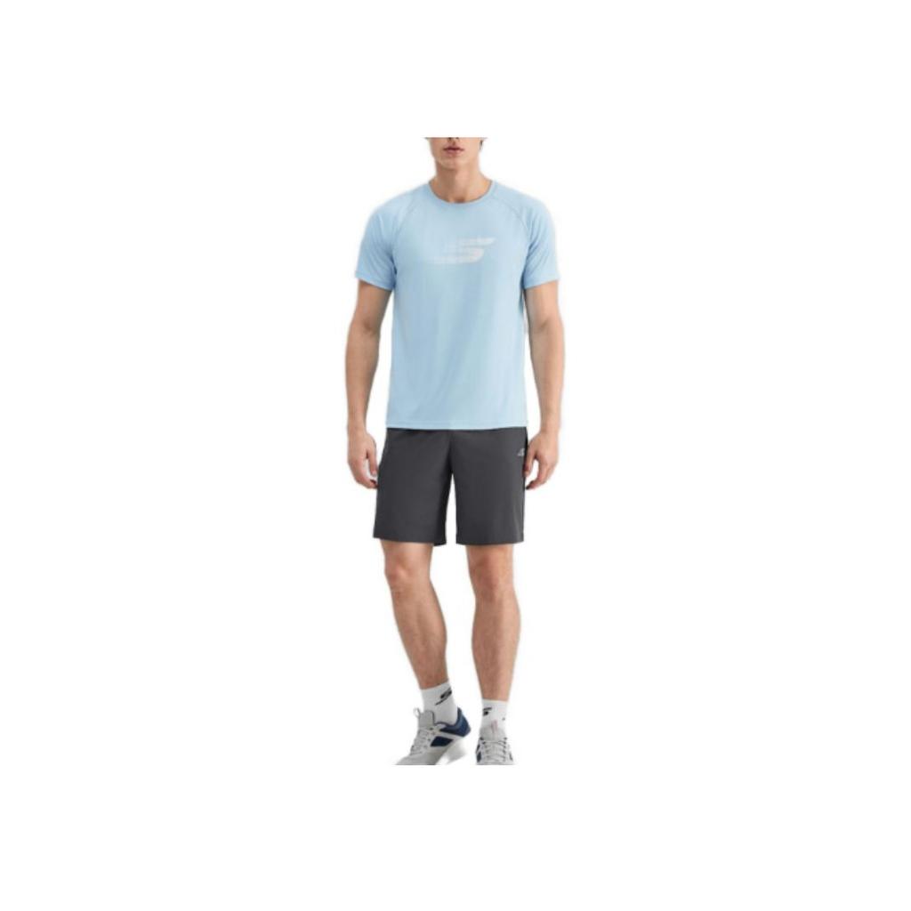 Skechers Solid Color Loose Fit Mid Rise Casual Shorts Men shorts Iron-Gray P223M128-002D