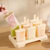 Yousheng 9Pcs Ice Pop Mold, Reusable Popsicle Maker for Homemade Ice Cream, BPA-free Freezer Tray for Juice And Yogurt