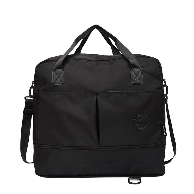 

Модная, Крутая, Расширяемая Портативная, Большая Вместимость, Дорожная Сумка, Многофункциональная Сумка для Багажа, Выдвижная Ручка чёрный