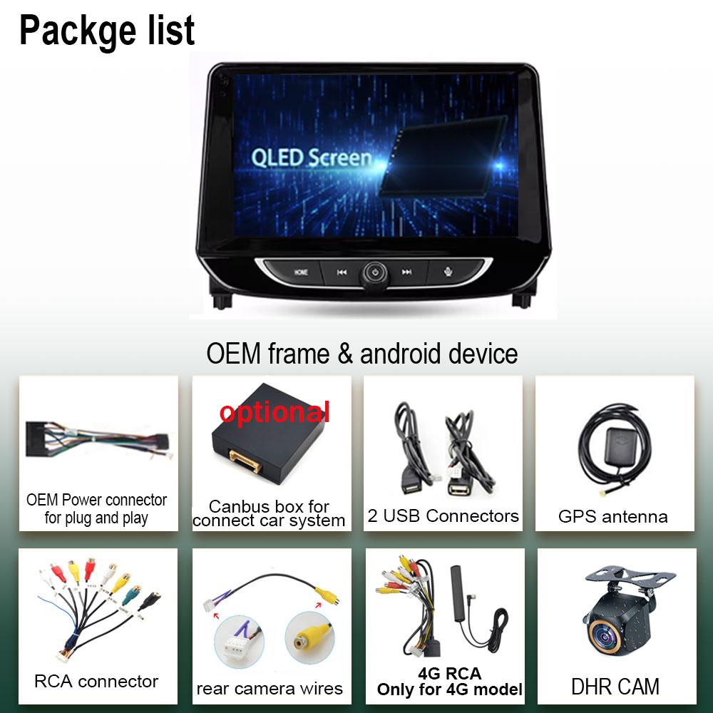 Android 14 Car Radio For Chevrolet Tracker 4 2019 - 2022 Navigation GPS Stereo Screen Auto Multimedia Player 5G Wifi No 2din DVD