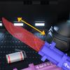 3D Print Gravity 2 in 1 Small Radish Toy Gun Carrot Knife Mini Model Fidget Toy for Kids Adults Stress Relief Toys Plastic Knife