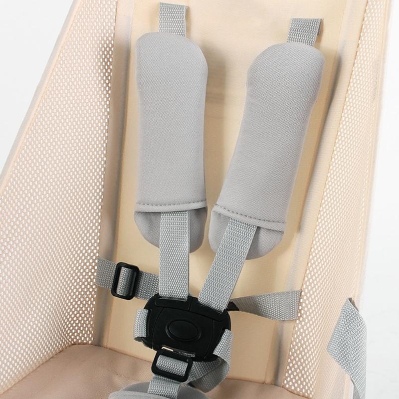 Comfort Shoulder Strap Covers for Baby Strollers Soft Polyester Baby Prams Shoulder Cushions Pad Set Simple Installs