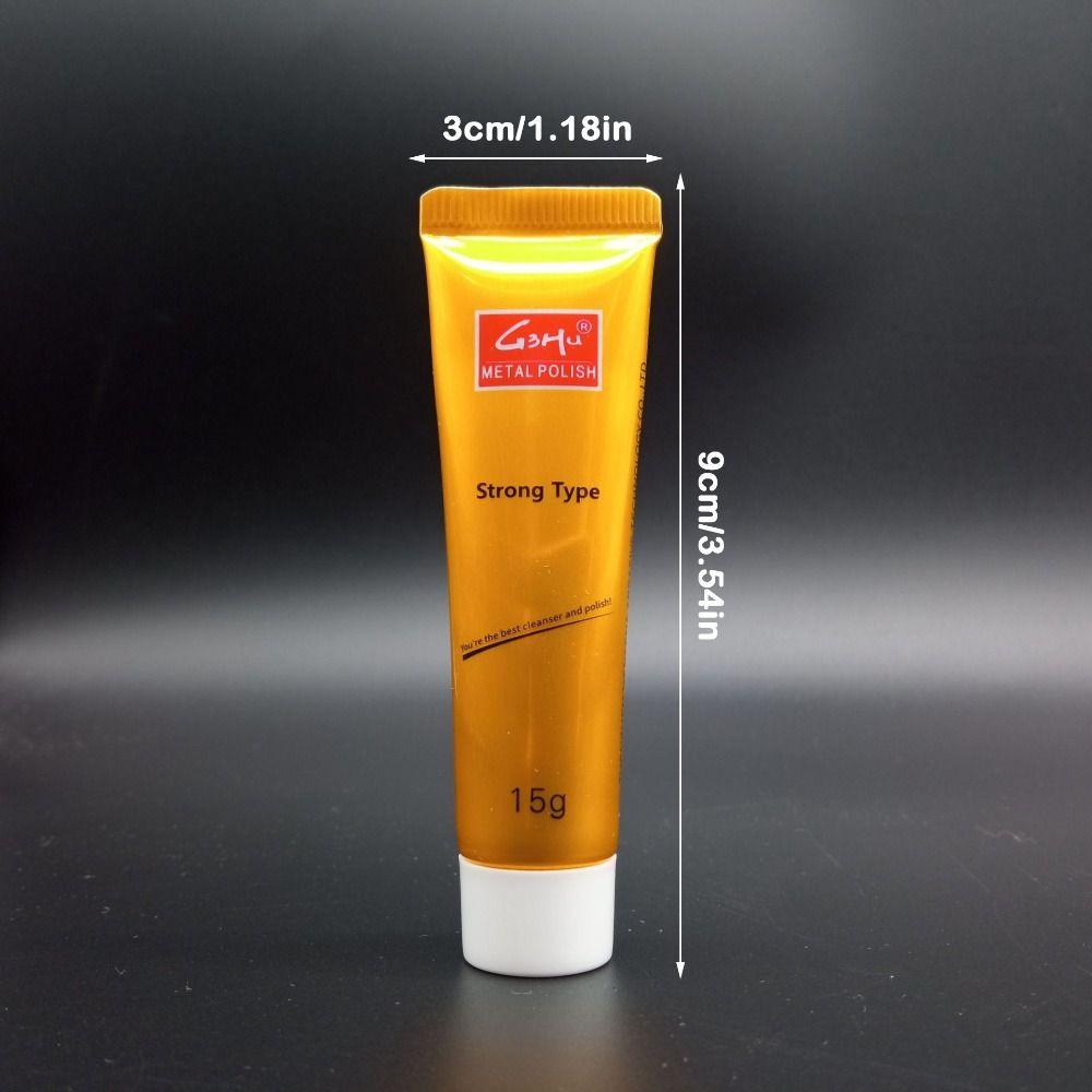 Heavy Duty Metal Polishing Cream 15g Rust Remover  for Remove Tarnish Oxidation Rust Polishes