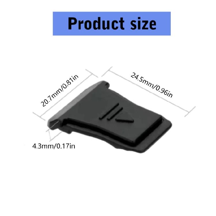 4Pcs Protective Hot Shoe Caps Camera Hot Shoe Cover for R50 R10 R6II R5C R3 Digital Camera Outdoor Photography