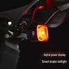 Smart Brake-Sensing Taillight: USB-C Rechargeable Night Warning Light for Mountain/Road Bikes