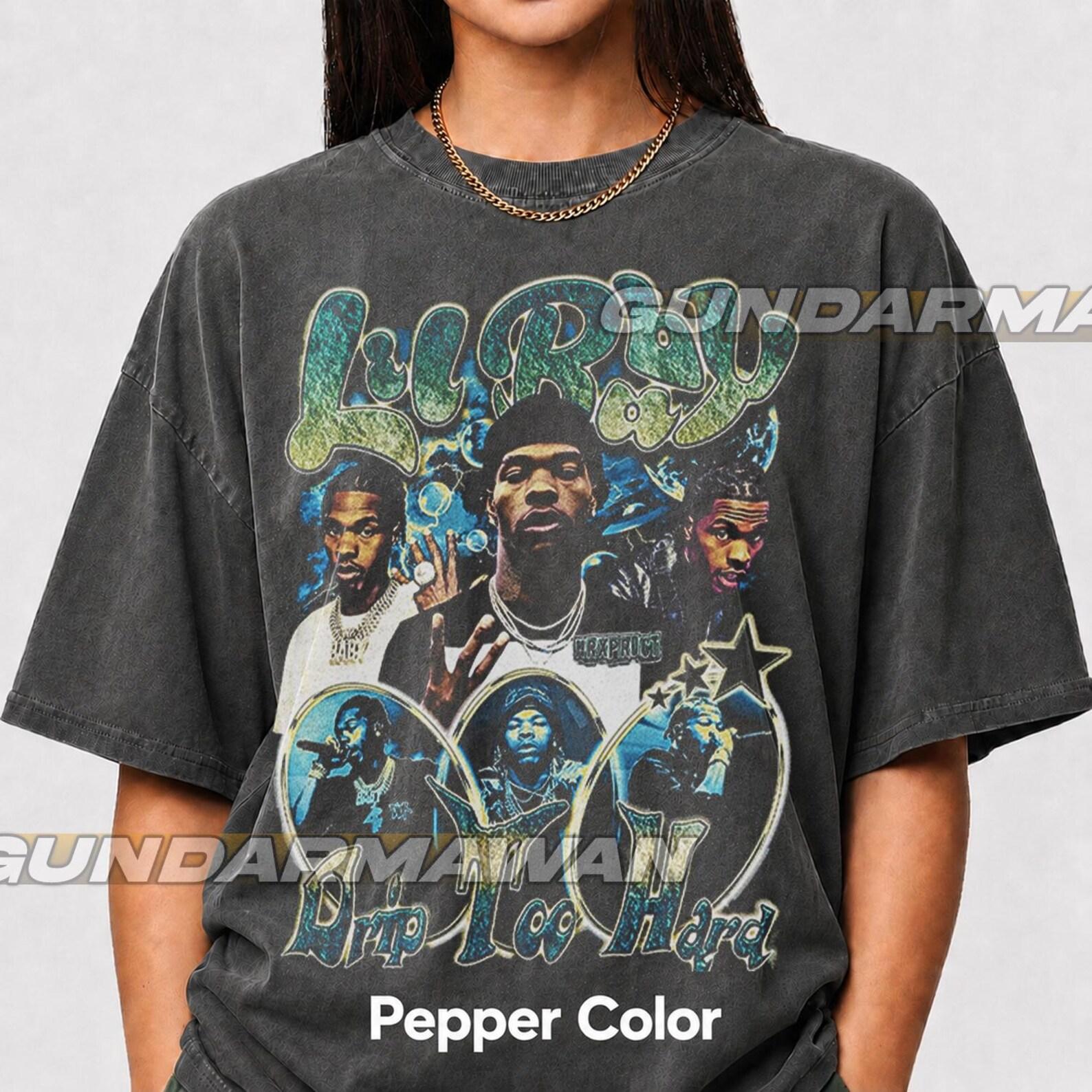 Lil Baby Drip Too Hard Shirt, Vintage 90s Rap Graphic Tee, Hip Hop Streetwear Top, Concert Tour Style Merch, Unisex T-Shirt Fan Gift FD S