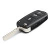 AABGP1 KEYYOU 10PCS Flip Remote Folding Key Shell Case For VW VOLKSWAGEN Tiguan Golf Sagitar Polo MK6