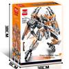 Chinese Mecha Building Blocks Toy: Military Model for Boys and Girls – Educational War Machine Assembly Set