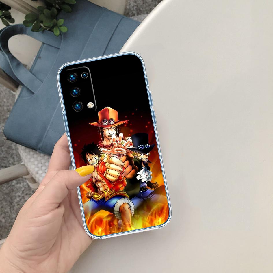 One Piece ACE Sabo Luffy Soft Shell Transparent Phone Case for Samsung Galaxy A04 A04S A14 A23 A34 A54 M23 M33 M52 M53