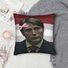 Mads Mikkelsen HHannibal Kissenbezug Mode Kissenhülle Für Wohnzimmer Sofa Bequeme Kissenbezüge Geschenk