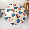 American Flag Fashionable Automatic Opening/Closing Folding Umbrella. Portable and Foldable, Ideal for Gift, Travel, and Daily Use.