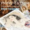 Paint By Numbers Style Translate Kit Personalized Canvas Art with Your Photos Suitable for Couples And Families To Share Memories Valentines Day Gift