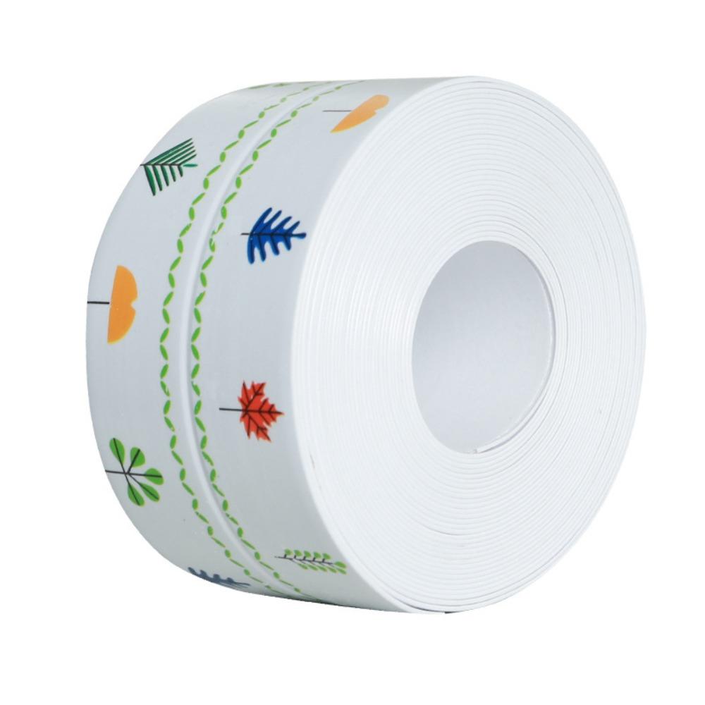 New Self Adhesive Sealing Strip Tape PVC Multiple Colors Waterproof Tape Wall Sticker Bathroom Bath Toilet Kitchen