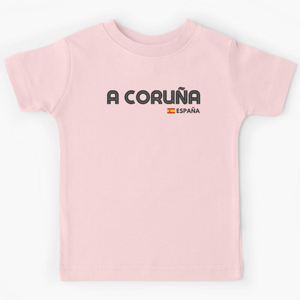 A Coruña - España Kids T-Shirt 110