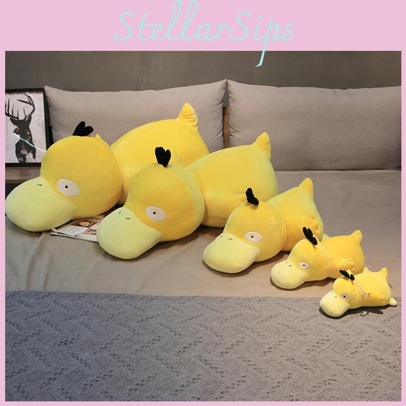 Adorable Plush Duck Pillow Cuddle Toy Soft Stuffed Animal Gift For Kids And Adults