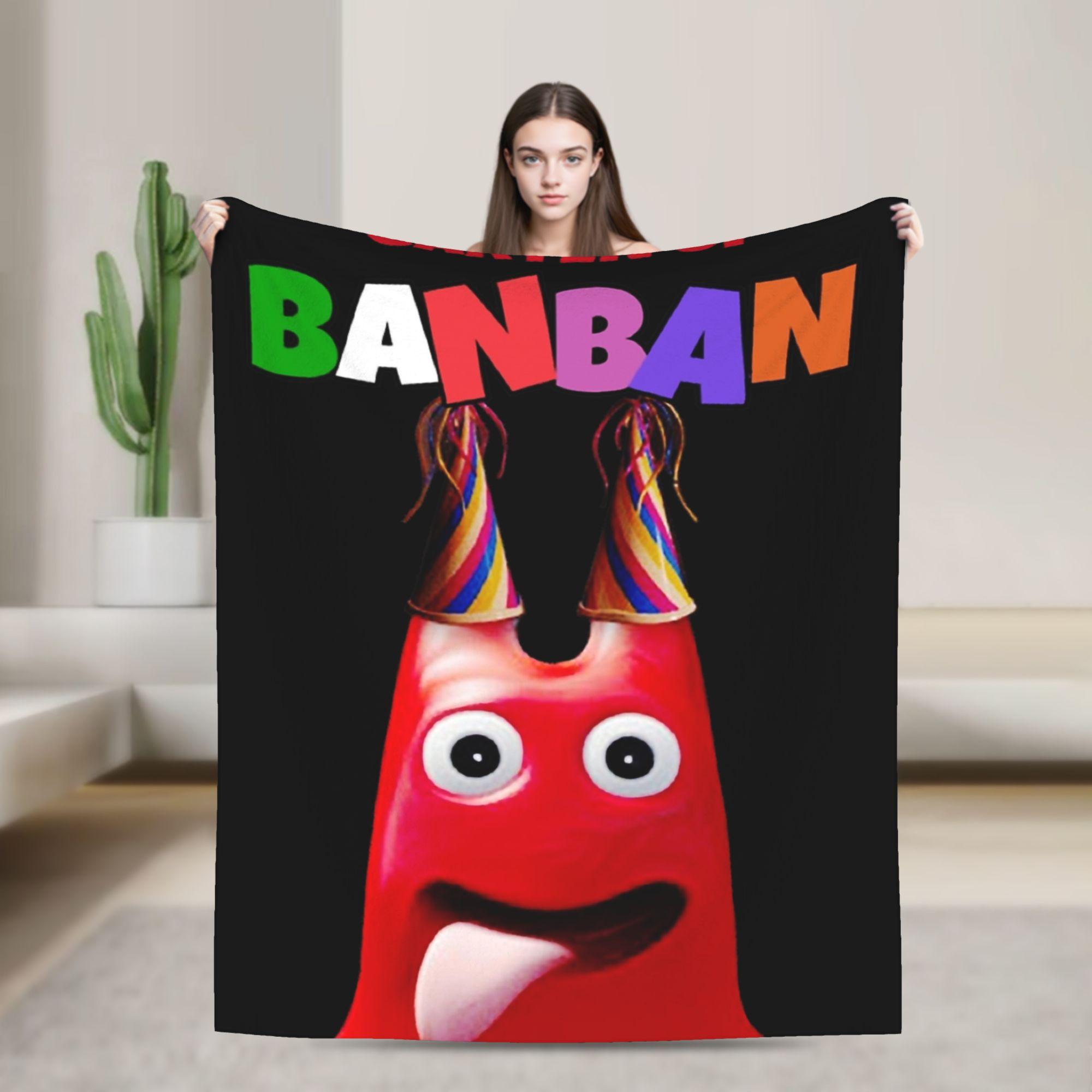 

Плед для гри Garten of Banban Фланелевий плед для пікніка для вітальні Надзвичайно м який Постільна білизна високої якості Подарунок 100x150cm
