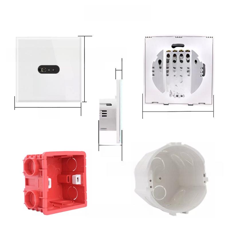 Senzor Infraroșu Tip 86: Comutator cu vală standard britanic/european hands-free