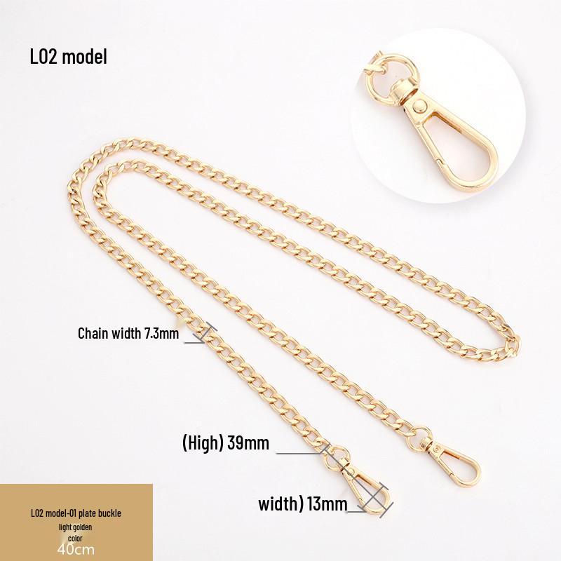 Summer Metal Hardware Crossbody Replacement Chain for Shoulder Bags