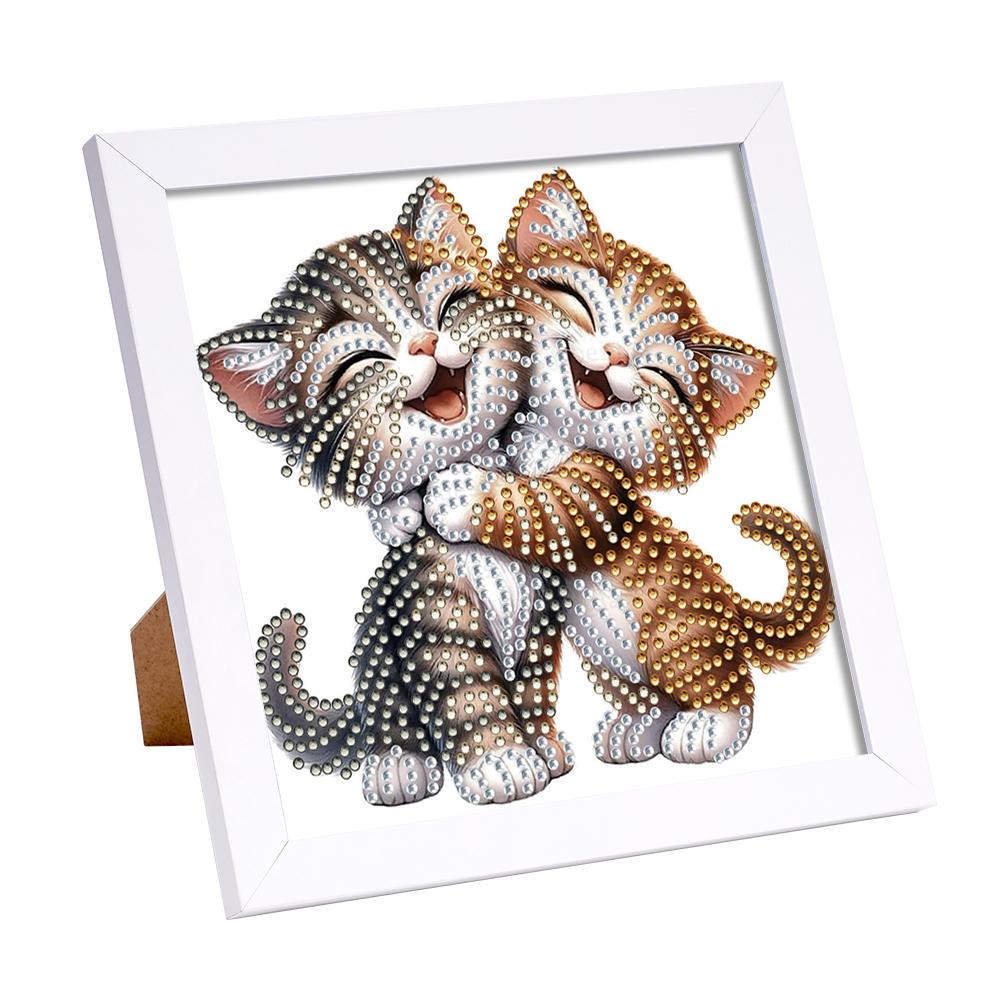 5D DIY Partial Special Shaped Drill Diamond Painting Kit W/ Frame Decor