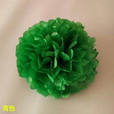 10-35cm Tissue Paper Pompoms Wedding Decorative Paper Flowers Ball Baby Shower Birthday Party Decoration paper pom poms DIY