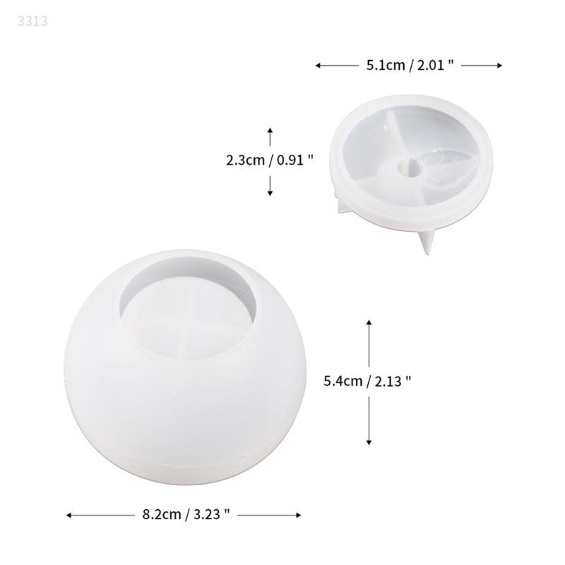 Schlangenfrucht Kerzenhalter Formen, Harzbehälter Formen mit Deckelformen zum Herstellen von Kerzengläsern, Schmuckkästchen, Teelichthaltern
