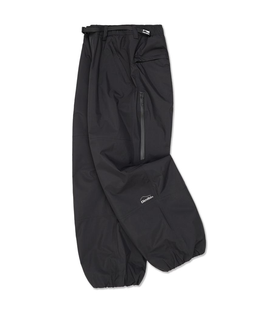 DIMITO Air Vent Banded Pants (Wide Fit Lv.1) Black