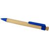 Bamboo pen and recycled plastic "Rattan" Blue