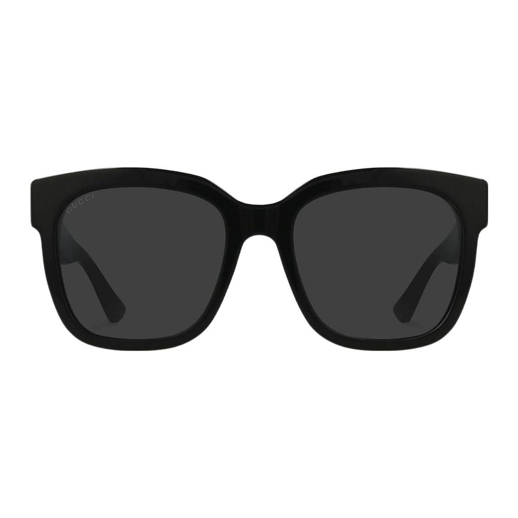Gucci Fashionable Avant-Garde Black Square Sunglasses Women Sunglasses GG0034SN-001