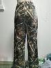 2024 Cross-border Teen Camouflage Elastic Drawstring Wide-Leg Pants