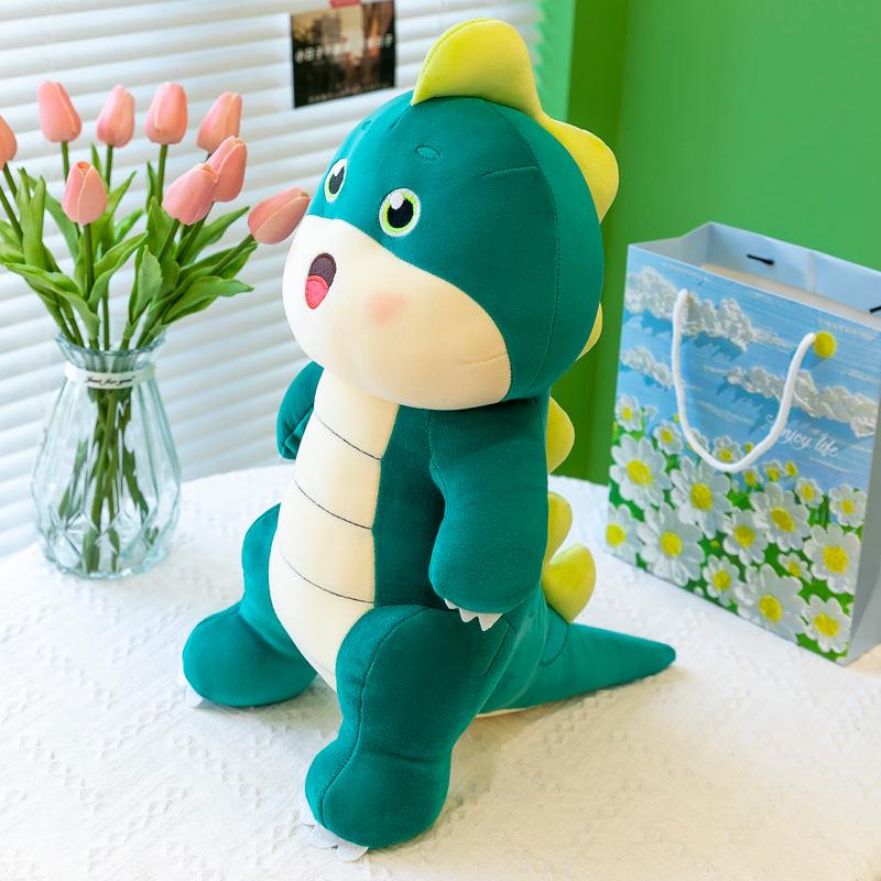 

Креативна Мила Плюшева Іграшка Динозавр для Дітей - Подушка та Лялька Подарунок на День Народження 40 cm