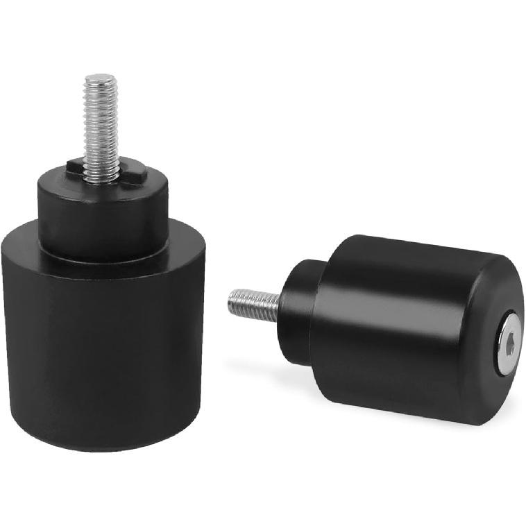 Motorcycle Handle Bar End Grips Plug Weights Hand Grips Plug Caps Replacement for Honda Goldwing GL1800 2001-2025 CBR600RR CBR1000RR CB1100 CB1300