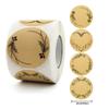 50-500Pcs High-Standard-Quality 2 Inch High-Quality Kraft High-Quality Paper High-Quality Flowers High-Quality Thank High-Quality You High-Quality