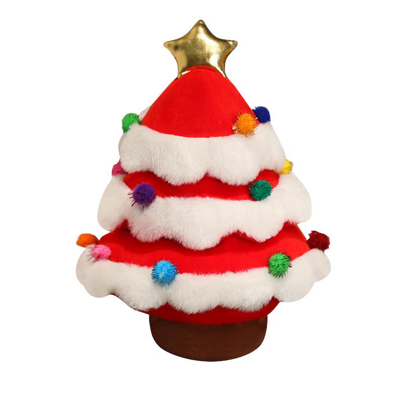 Adorable Christmas Tree Plush Hugging Pillow - Festive Ornament for Sofa or Living Room