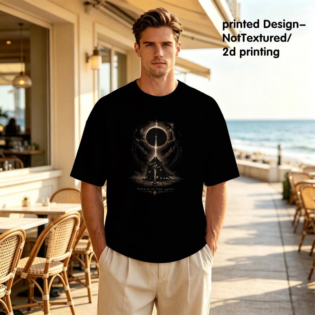 Men's Short Sleeve T-Shirt, Breathable 2D Creative Fun Day of the Dead Print, Comfortable & Skin-friendly, Simple Fashion Style for Daily Casual Wear